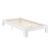 Rama pat lemn brad Raisio W100 alb 204 x 104 x 30 cm [en.casa] HausGarden Leisure