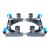 Piedestal suprainaltare electrocasnice Kella 400 Kg gri [en.casa] HausGarden Leisure