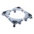 Piedestal suprainaltare electrocasnice Kella 400 Kg gri [en.casa] HausGarden Leisure