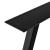 Set Model6 California 2 bucati picioare masa 70 x 12 x 72 cm metal/negru [en.casa] HausGarden Leisure