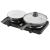 Plita electrica AAHP-6802 dubla fonta 150/185 mm 2500W [in.tec] HausGarden Leisure