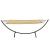 Hamac HS-004 cu cadru metalic bej [casa.pro] HausGarden Leisure
