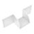 [en.casa]® Raft Design Retro Style, 1 raft perete Modell 26, en.casa, MDF, alb mat lacuit HausGarden Leisure