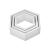 [en.casa]® Set Design Retro Style, 3 rafturi perete Modell 20, en.casa, MDF, alb mat lacuit HausGarden Leisure