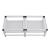 Suport dublu pentru masina spalat Bothel fiecare cu cate 1 raft extensibil [en.casa] HausGarden Leisure