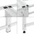 Suport dublu pentru masina spalat Bothel fiecare cu cate 1 raft extensibil [en.casa] HausGarden Leisure