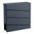 Cutie postala Achtrup 37 x 37 x 10,5 cm otel galvanizat [en.casa] HausGarden Leisure