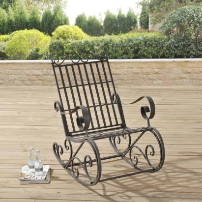 Balansoar gradina Geraldton G verde cu patina [en.casa] HausGarden Leisure