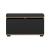 Dulap pantofi Brande 42x80x35cm efect stejar negru [en.casa] HausGarden Leisure