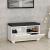Dulap pantofi Brande 42x80x35cm alb negru [en.casa] HausGarden Leisure