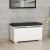 Dulap pantofi Brande 42x80x35cm alb negru [en.casa] HausGarden Leisure