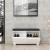 Dulap pantofi Brande 42x80x35cm alb negru [en.casa] HausGarden Leisure