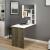 Birou Greve 82 x 62 x 16 cm rabatabil [en.casa] HausGarden Leisure