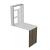 Birou Greve 82 x 62 x 16 cm rabatabil [en.casa] HausGarden Leisure