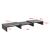 Suport ecran calculator Vilppula 40 x 27 x 9 cm gri inchis reglabil [en.casa] HausGarden Leisure