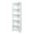 Raft carti Vara 172 x 55 x 20 cm pal alb cu 5 polite [en.casa] HausGarden Leisure