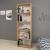 Raft carti Vara 172 x 55 x 20 cm pal stejar cu 5 polite [en.casa] HausGarden Leisure