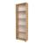 Raft carti Vara 172 x 55 x 20 cm pal stejar cu 5 polite [en.casa] HausGarden Leisure