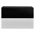 Set 2 bucati comoda suspendata Model 10 alb lacuit lucios/negru lacuit lucios 46x30x15cm [en.casa] HausGarden Leisure