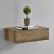 Set 2 bucati comoda suspendata Model 8 efect lemn/alb mat  46x30x15cm [en.casa] HausGarden Leisure