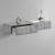 Comoda Model 5 set 2 buc efect beton [en.casa] HausGarden Leisure