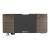 Birou Hayward 140 x 60 x 72 x 117 cm cu inaltime reglabila efect lemn nuanta inchisa [pro.tec] HausGarden Leisure