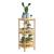 Raft Pyhajarvi  79 x 33 x 33 cm bambus [en.casa] HausGarden Leisure