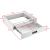 Cadru universal suprapunere uscator - masina de spalat rufe AAWR-8014 cu sertar [en.casa] HausGarden Leisure