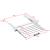 Cadru universal suprapunere uscator - masina de spalat rufe AAWR-8013 cu suport prosop [en.casa] HausGarden Leisure