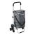 Carucior cumparaturi manevrabil pe scari Neef aluminiu 41L 20Kg gri inchis [en.casa] HausGarden Leisure