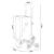 Carucior cumparaturi manevrabil pe scari Neef aluminiu 41L 20Kg gri inchis [en.casa] HausGarden Leisure