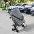 Carucior cumparaturi manevrabil pe scari Neef aluminiu 41L 20Kg gri inchis [en.casa] HausGarden Leisure