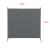 Paravan Tarazona DG 176 x 175 cm gri inchis [en.casa] HausGarden Leisure