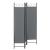 Paravan Saragossa DG120 pliabil 171 x 120 cm gri inchis [en.casa] HausGarden Leisure