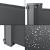Paravan solar Canada lateral retractabil 180 x 300 cm gri antracit [pro.tec] HausGarden Leisure