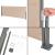 Paravan solar Canada lateral retractabil 120 x 300 cm culoarea nisipului [pro.tec] HausGarden Leisure
