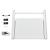 Cadru universal suprapunere uscator/masina de spalat rufe ABOI-5600 alb [en.casa] HausGarden Leisure