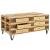 [en.casa]® Sertar pentru mobilier paleti - depozitare practica pentru mobilier unic  - 9,5x37,5x44,5cm - cu sine - efect lemn HausGarden Leisure
