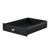 [en.casa]® Sertar pentru mobilier paleti - depozitare practica pentru mobilier unic  - 9,5x37,5x44,5cm - cu sine - negru HausGarden Leisure