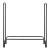 Suport lemne foc  Kwethluk W 124 x 124 x 34,5 cm [casa.pro] HausGarden Leisure