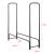 Suport lemne foc  Kwethluk W 124 x 124 x 34,5 cm [casa.pro] HausGarden Leisure
