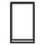 Suport lemne de foc Taby 60 x 25 x 100 cm otel negru [en.casa] HausGarden Leisure