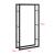 Suport lemne de foc Taby 80 x 25 x 150 cm otel negru [en.casa] HausGarden Leisure