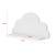 Wandregal Skanderborg 25x45x10cm Wolkenform [en.casa] HausGarden Leisure