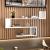 Raft de perete Kitee 71,5x120x14,5cm pal alb [en.casa] HausGarden Leisure