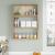 Raft Lappajarvi 60x43x9cm pal cu 3 polite depozitare stejar rustic [en.casa] HausGarden Leisure