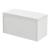 Banca cu sertar pentru pantofi Degerfors W 80 x 39 x 45 cm PAL alb [en.casa] HausGarden Leisure