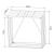 Suport depozitare lemne foc Kalmar 156 x 80 x 152 cm [casa.pro] HausGarden Leisure
