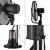 Ventilator cu Pulverizare Vapori de Apa si Umidificare, Negru, Putere 75W, Diametru 40cm, 3 Viteze