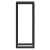 Suport lemne de foc Taby 40 x 25 x 100 cm otel negru [en.casa] HausGarden Leisure